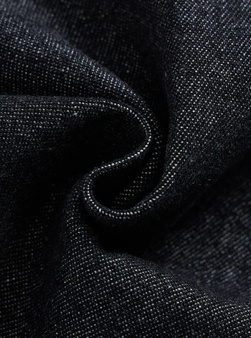 Denim Trim Dicky - Black Denim