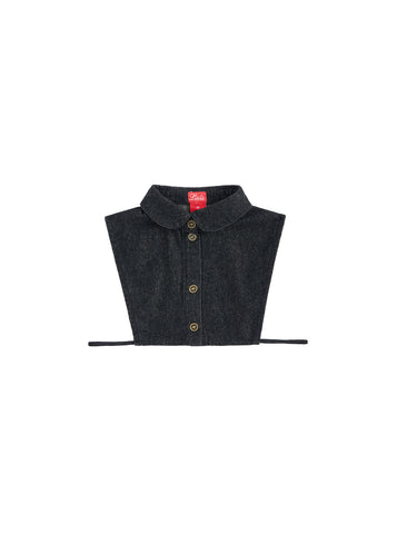 Denim Trim Dicky - Black Denim