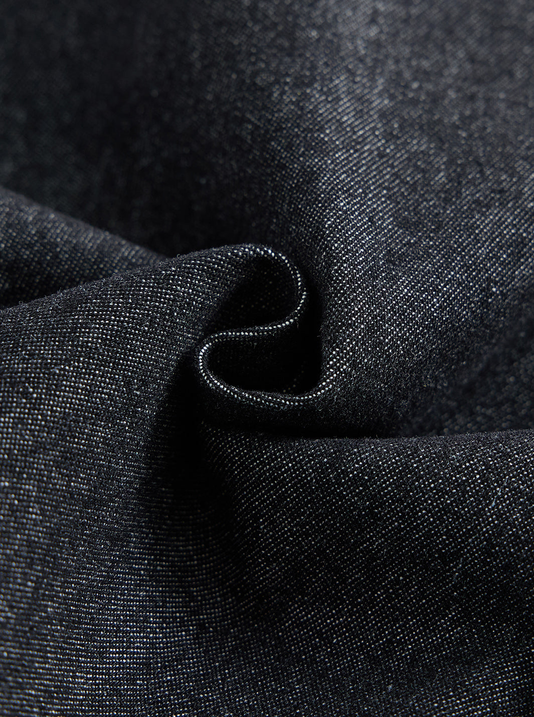 Denim Trim Shirt - Black Denim