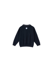 Detachable Denim Collar Top - Black Denim