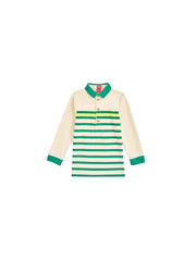 Stripe Print Polo