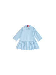 Low Cut Ruffle Dress