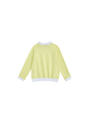 Rib Neck Collar Polo