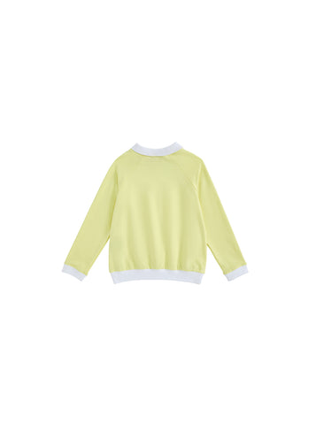 Rib Neck Collar Polo