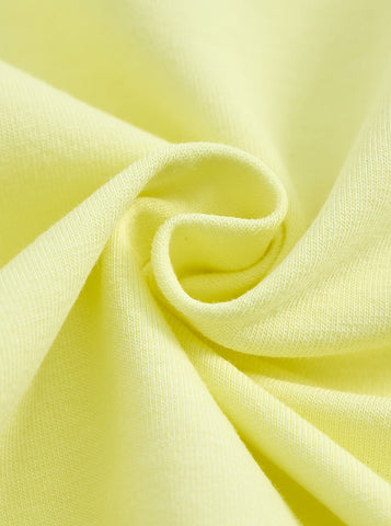 Rib Neck Collar Polo