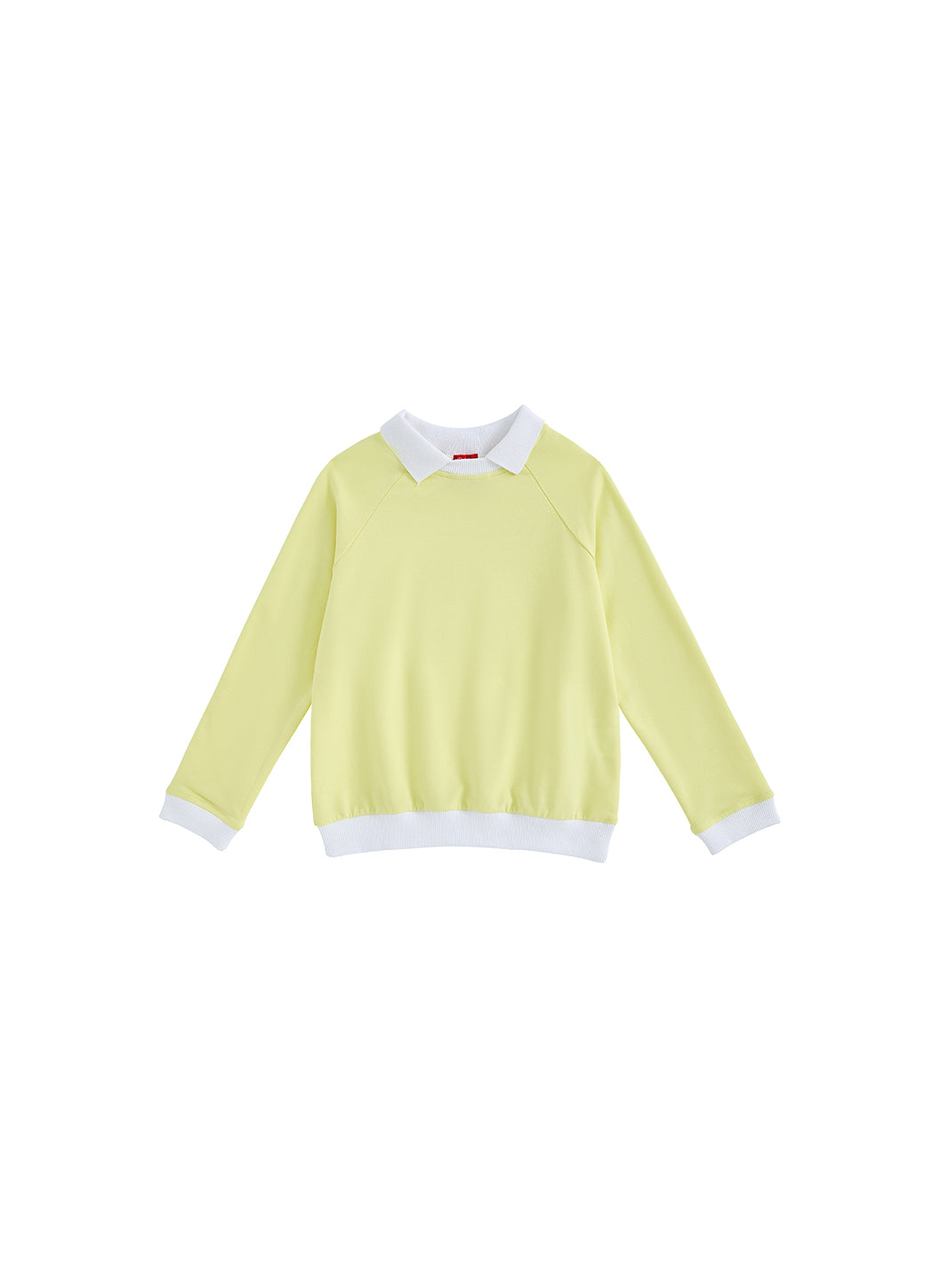 Rib Neck Collar Polo