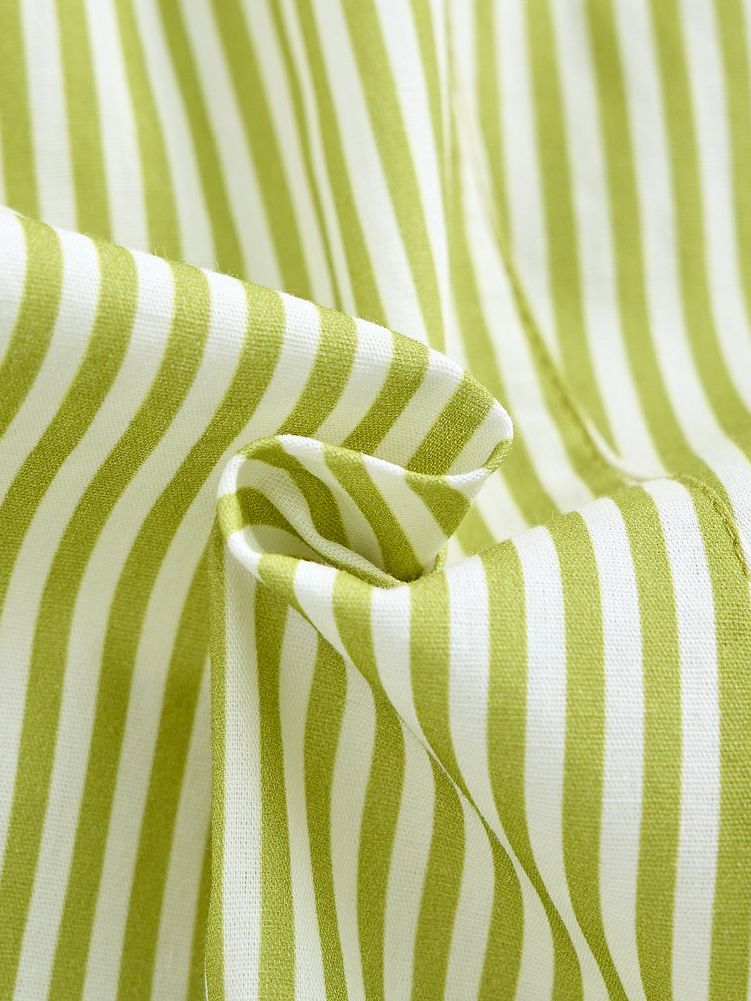 Striped Jumper - Olive/White Stripe