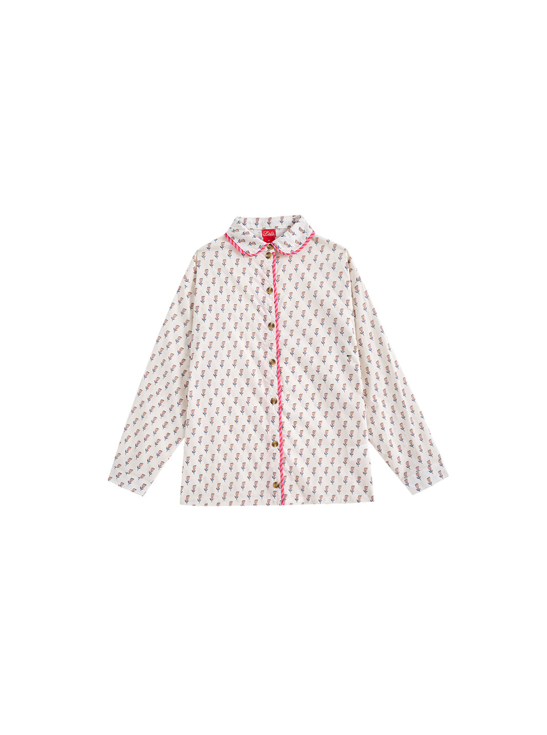 Floral Striped Shirt