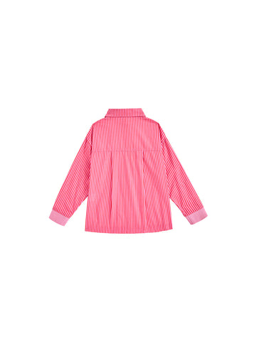 Striped Shirt - Pink/Orange Stripe