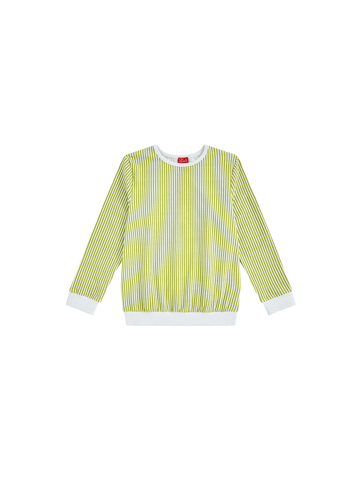 Printed Striped Top