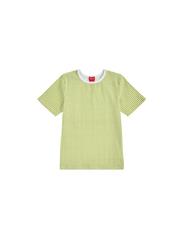 Printed Striped Long Sleeve T-shirt