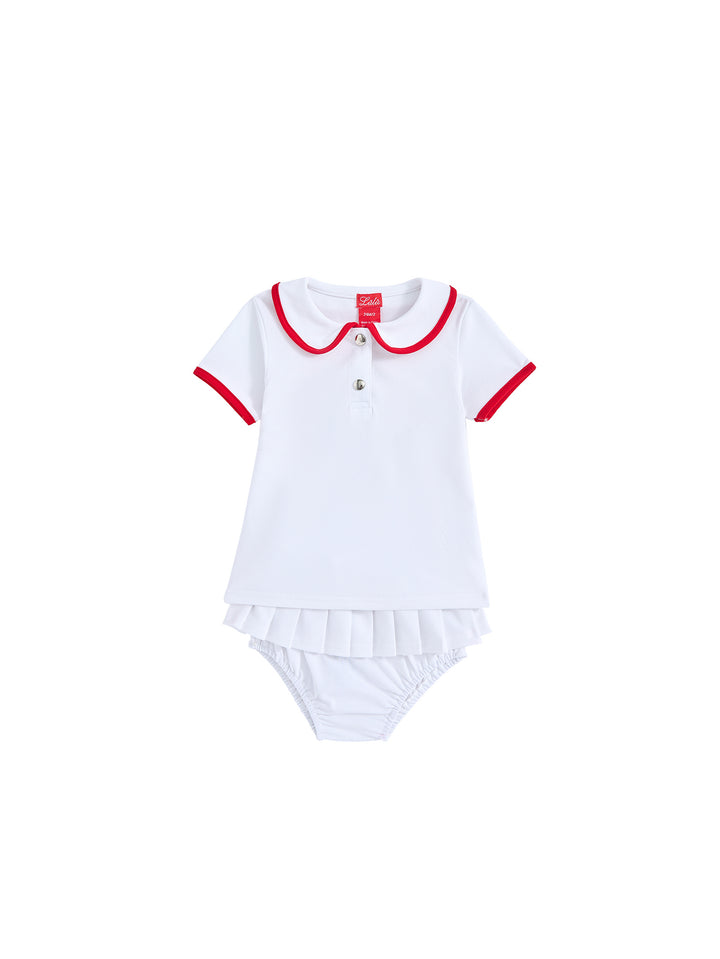 Baby Classic Pleated Set