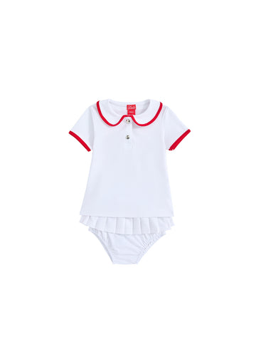 Baby Classic Pleated Set