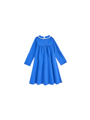 Color Combo Dress - Deep Royal blue