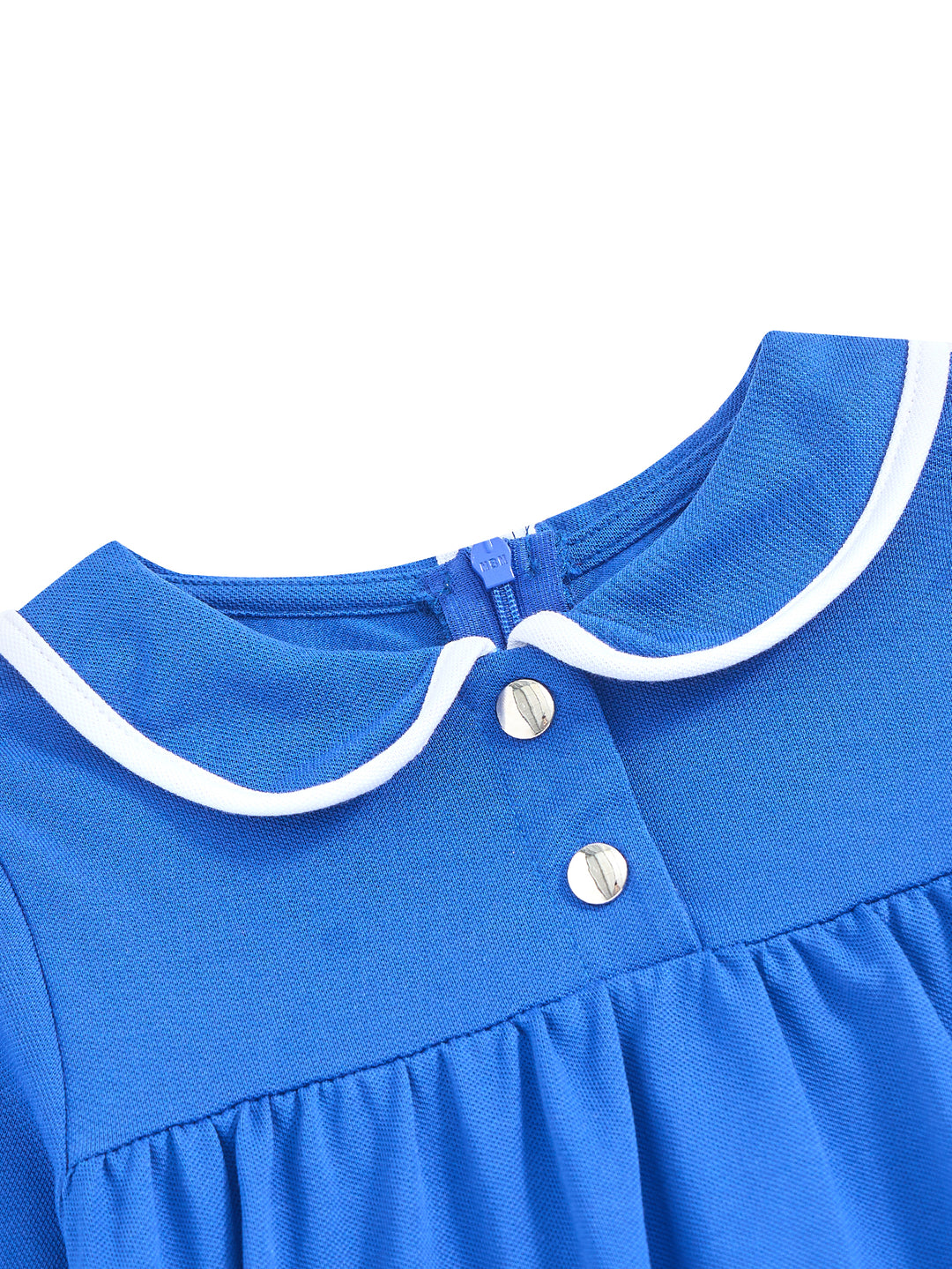 Color Combo Dress - Deep Royal blue