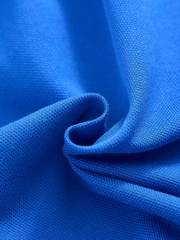 Color Combo Dress - Deep Royal blue