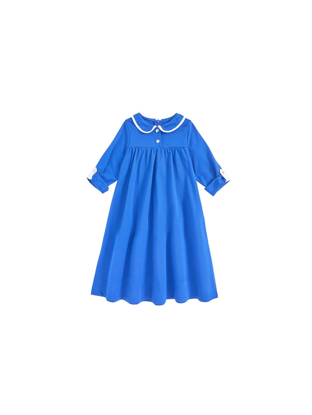 Color Combo Dress - Deep Royal blue