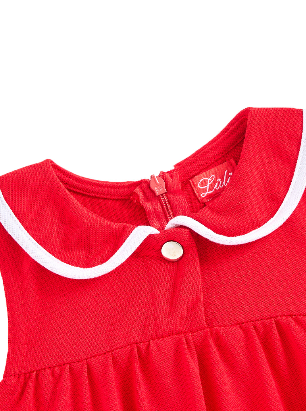 Baby Collar Binding Romper