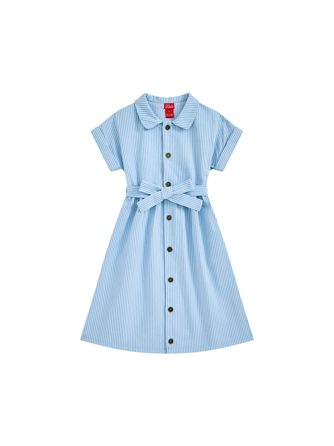 Denim Striped Dress