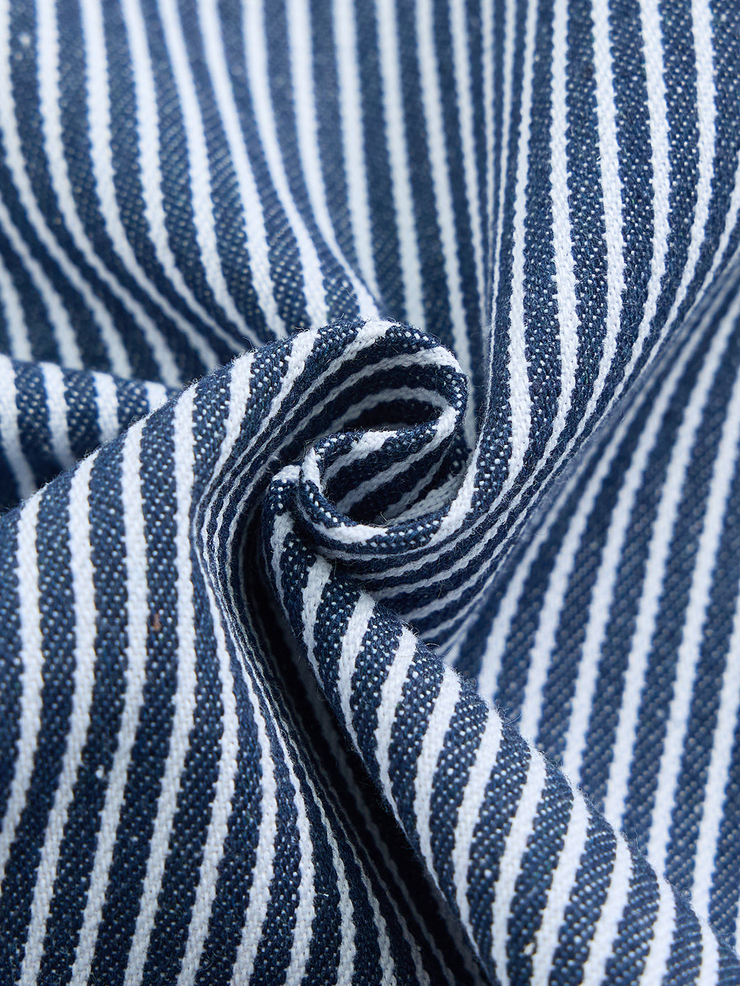 Denim Stripe Skirt