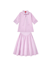 Girl Bow Set - Lilac