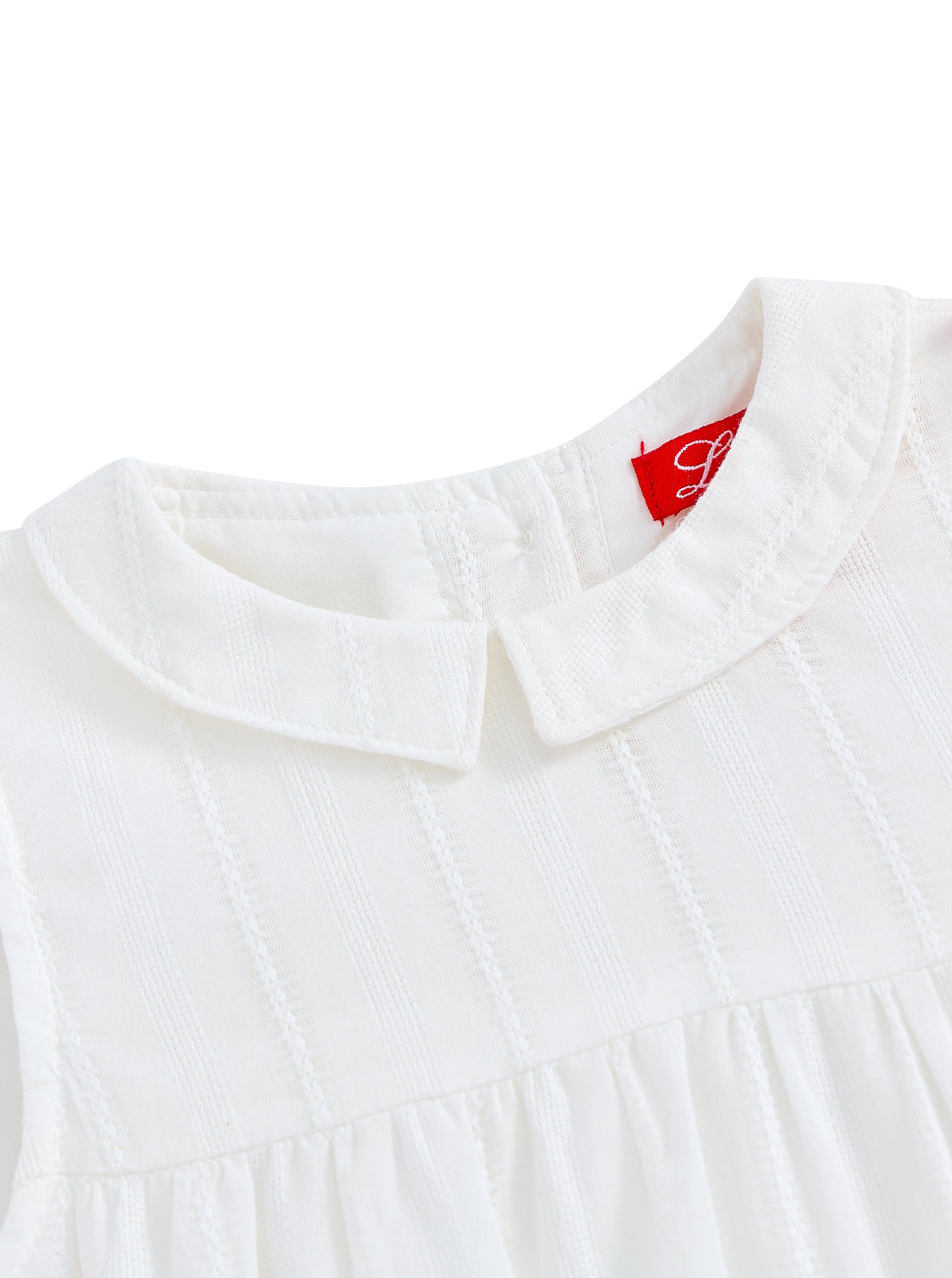 Baby Eyelet Collar Romper