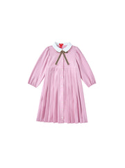 Pleated Dress - Pink