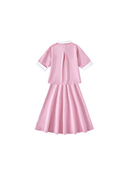 Classic Contrast Collar Set