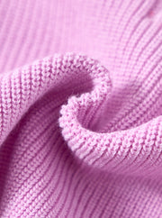 Baby Cardigan Crop Sweater - Lilac