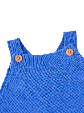 Baby Straps Overall - Med. Royal Blue
