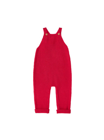 Baby Straps Overall - Red