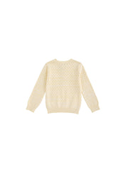 Buttons Sweater - Butter milk