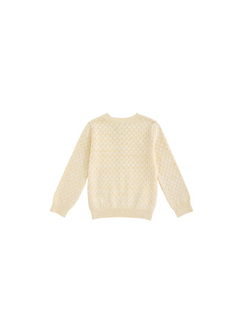 Buttons Sweater - Butter milk