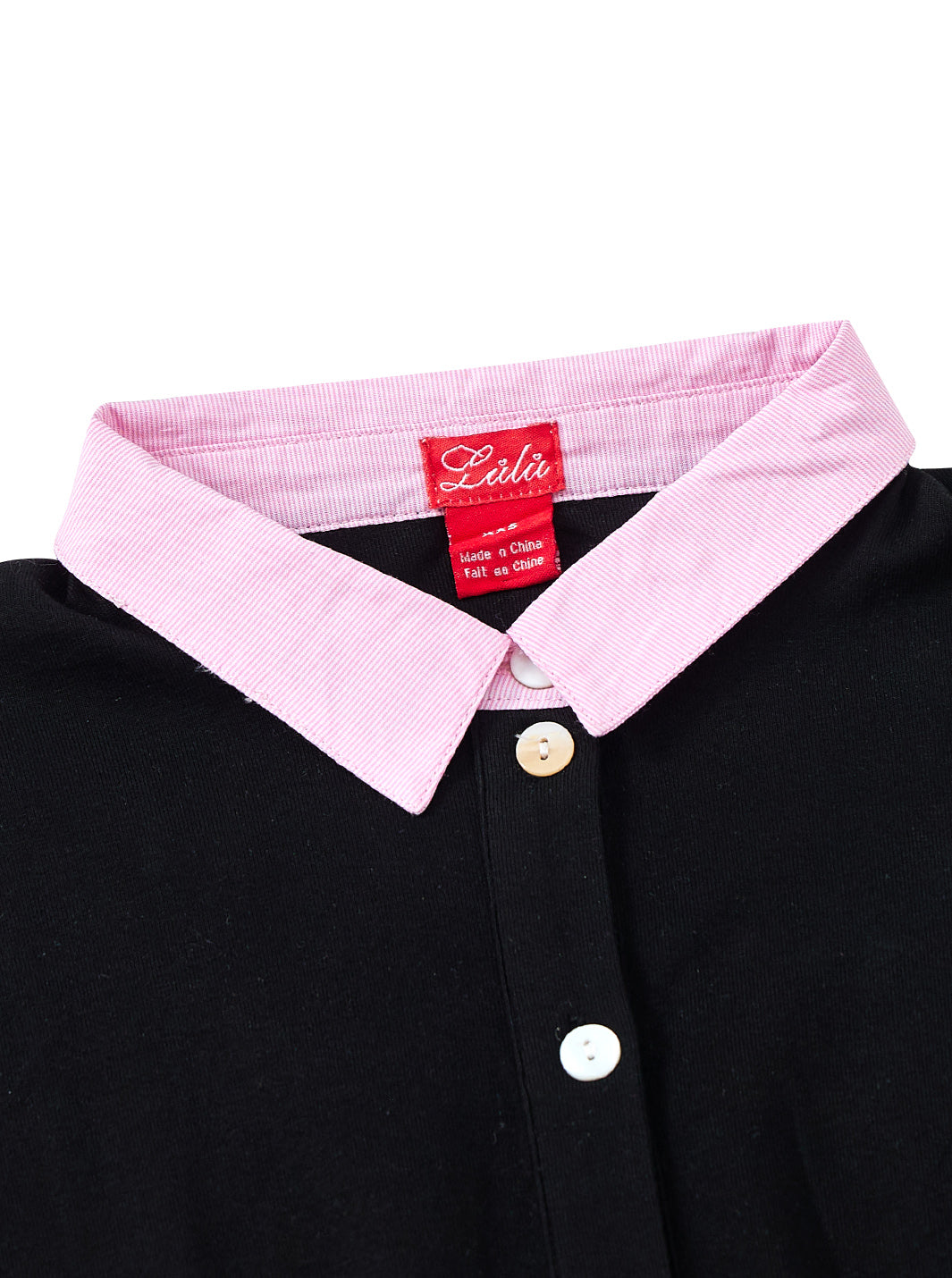 Striped Collar Robe