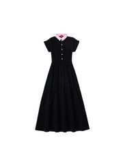 Striped Collar Robe