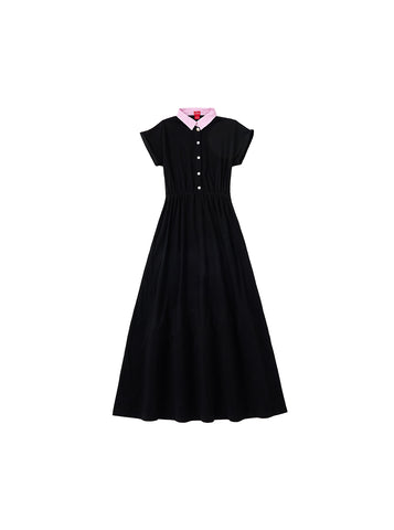 Striped Collar Robe