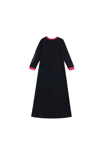 Scribble Heart Print Nightgown