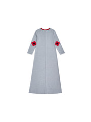 Flower Elbow Patch Nightgown