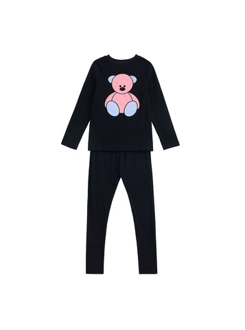 Girl Gingham Bear Set