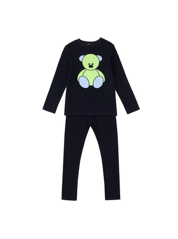 Boy Gingham Bear Set