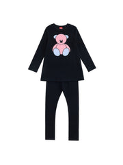 Tunic Gingham Bear Set