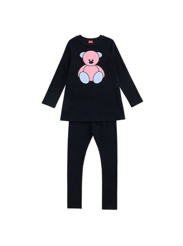 Tunic Gingham Bear Set