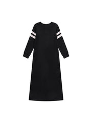 Silk Ribbon Nightgown - Black