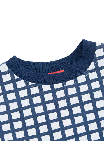 Gingham Print Top