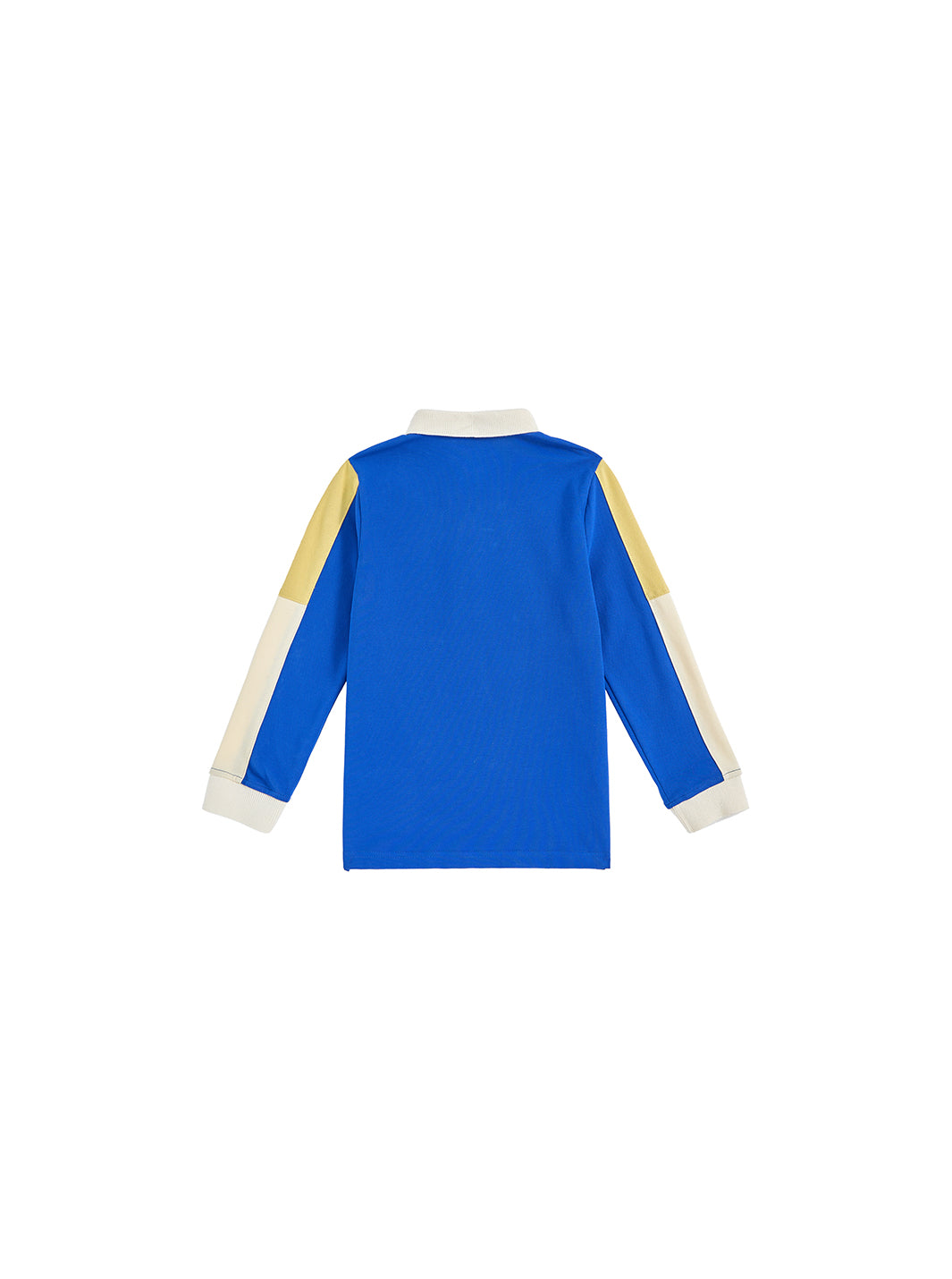 Sleeve Color Block Polo