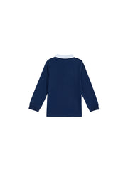 Color Block Polo - Dk. Navy