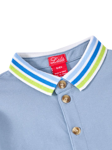 Collar Stripes Polo