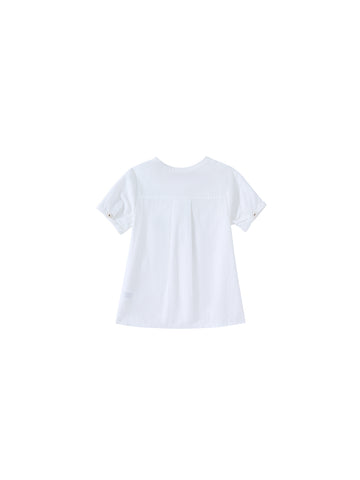 Embroidery Pocket Shirt