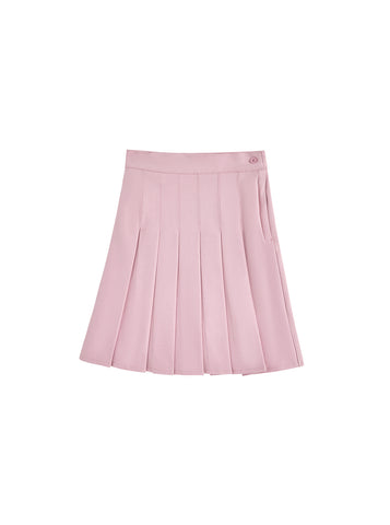 Pleated Skirt - Pink