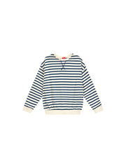 Classic Stripe Top - Steel/White